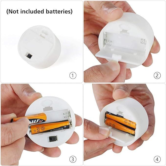Candele: 6 neue LED Teelichter mit Timer+Fernbedienung AAA-Batterie – Nuovo (secondo la descrizione) da Beatenberg venduto da buy2you 3