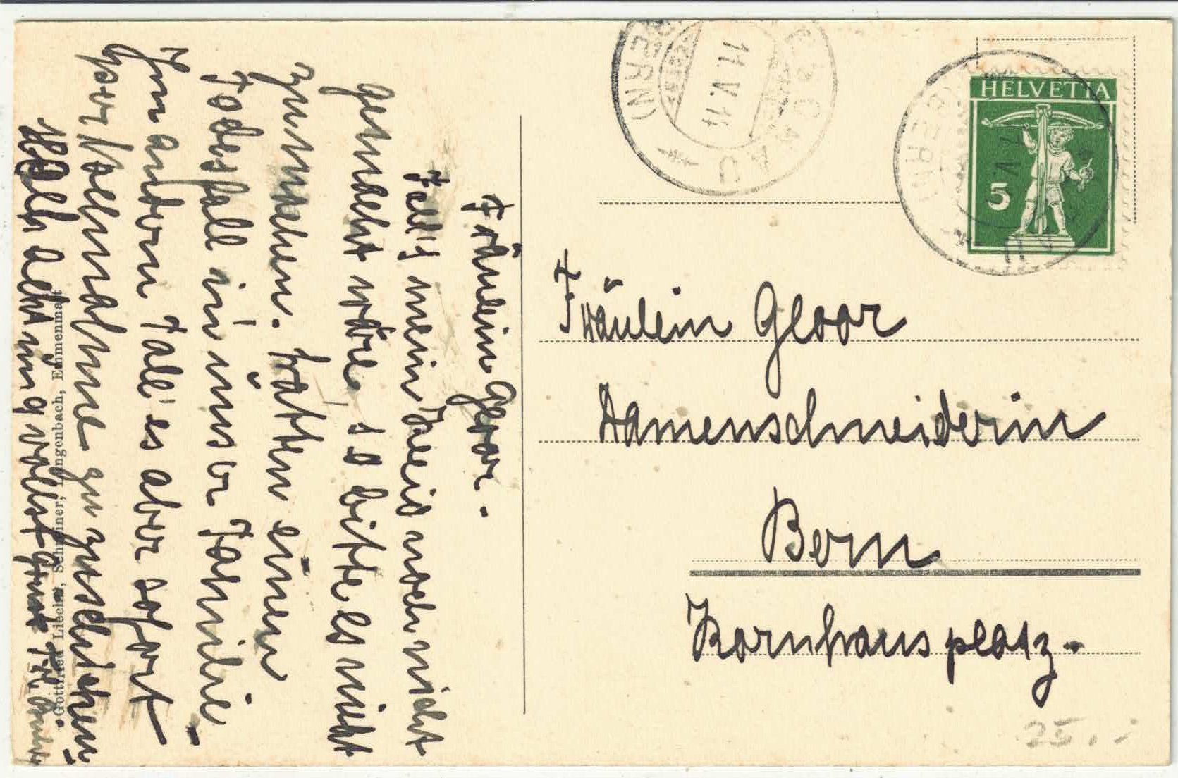 Cartoline postali: Ramsei bei Aeschau – Usato da Ettingen venduto da Kartenplanet 1
