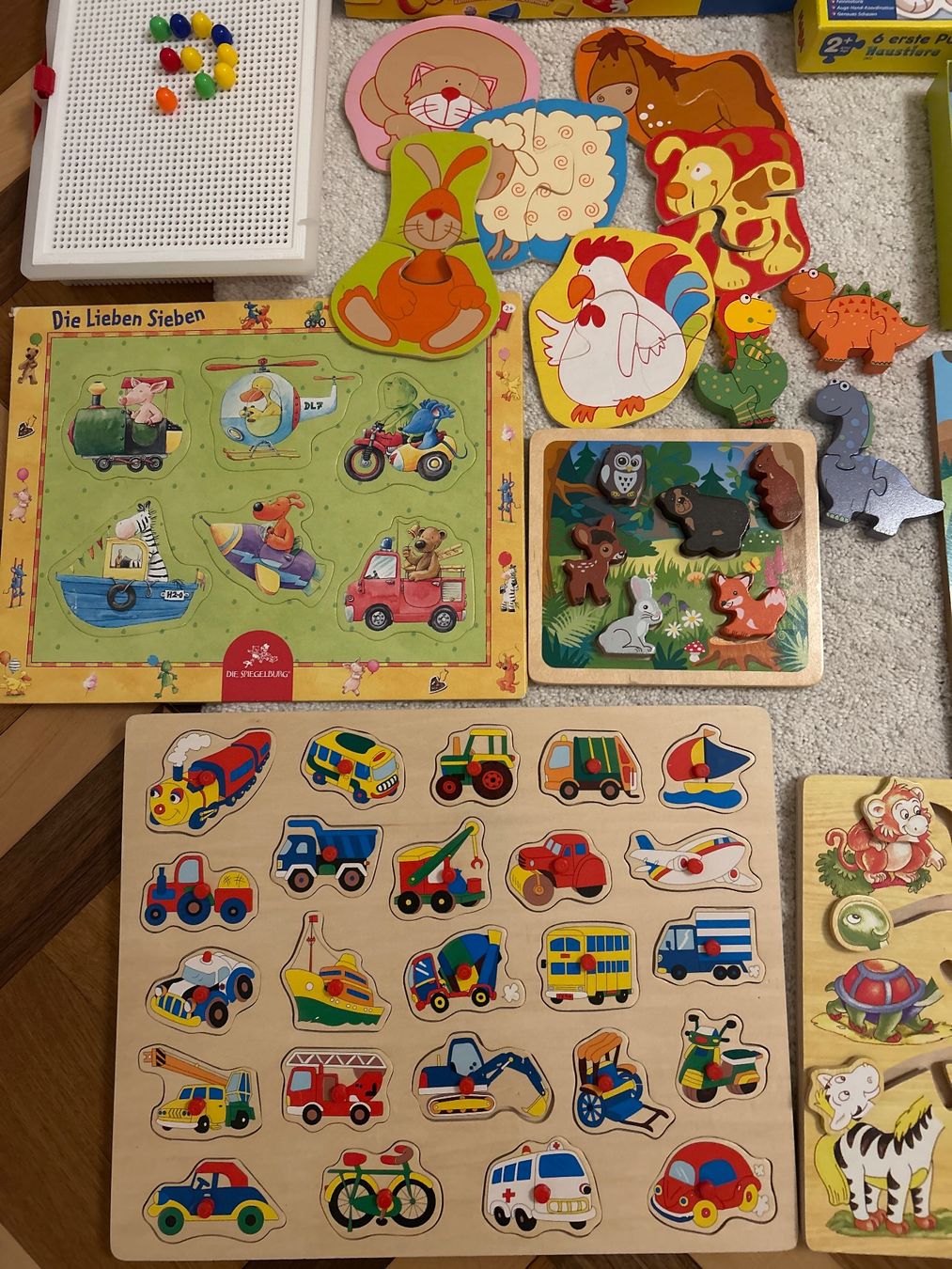Giochi: Grosses Spiele-Set 2-5 Jahre – Usato da Degersheim venduto da Principessa_90 6