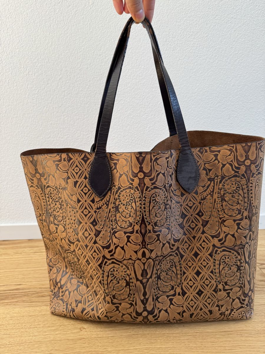 Zara Borse da donna: Leder shopper Tasche – Usato da Derendingen venduto da Happyever