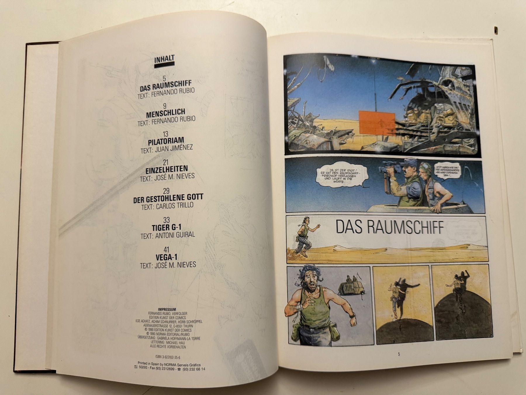 Comics: VERFOLGER - FERNANDO RUBIO - EDITION KUNST DER COMICS – Gebraucht aus Münsingen von Ganjam 4
