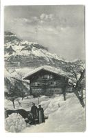 Linthal - Im Stolden (GL) Winter im Glarnerland  Chalet 1910