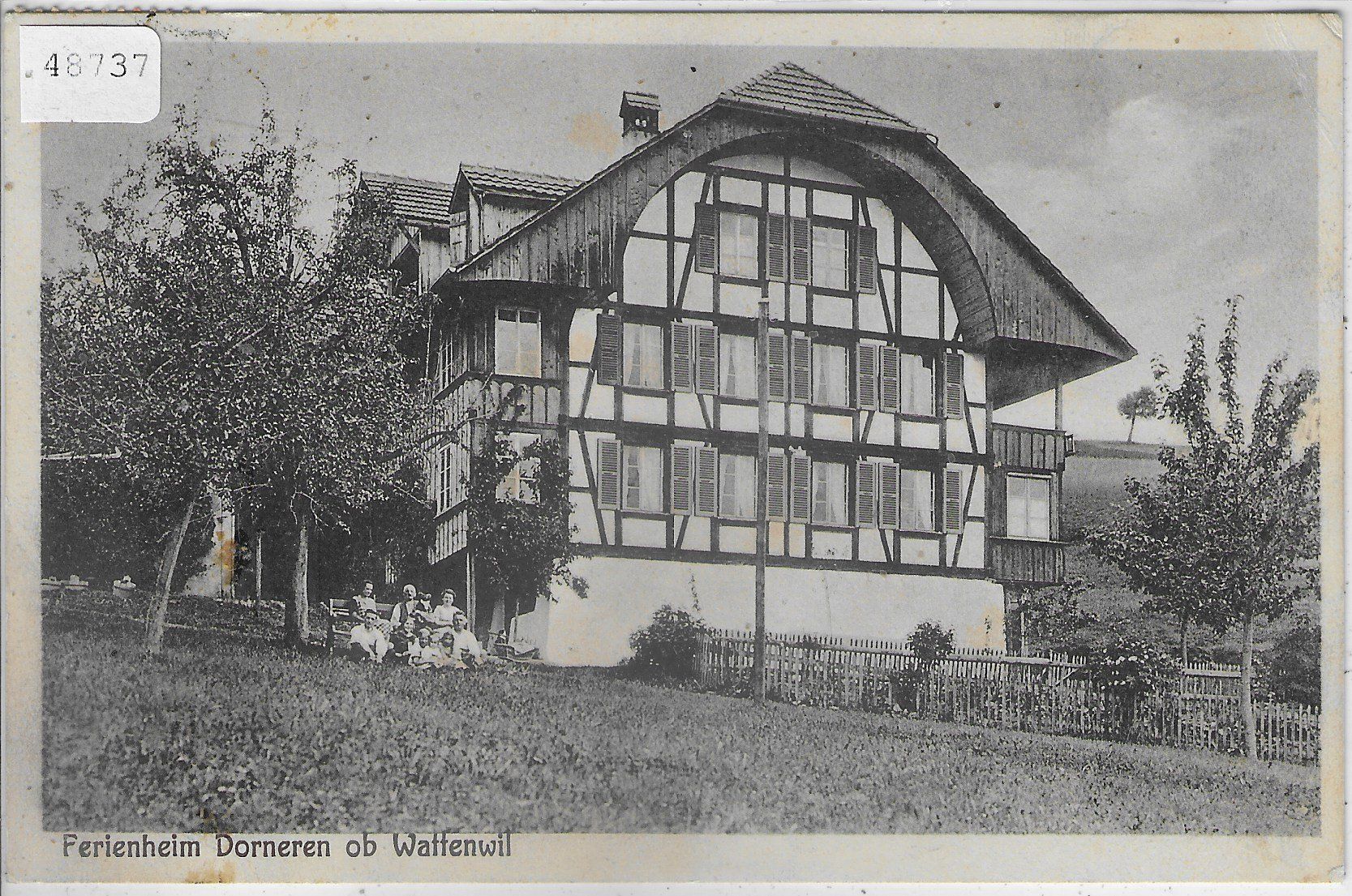 Cartoline postali: Ferienheim Dorneren ob Wattenwil – Usato da Ettingen venduto da Kartenplanet