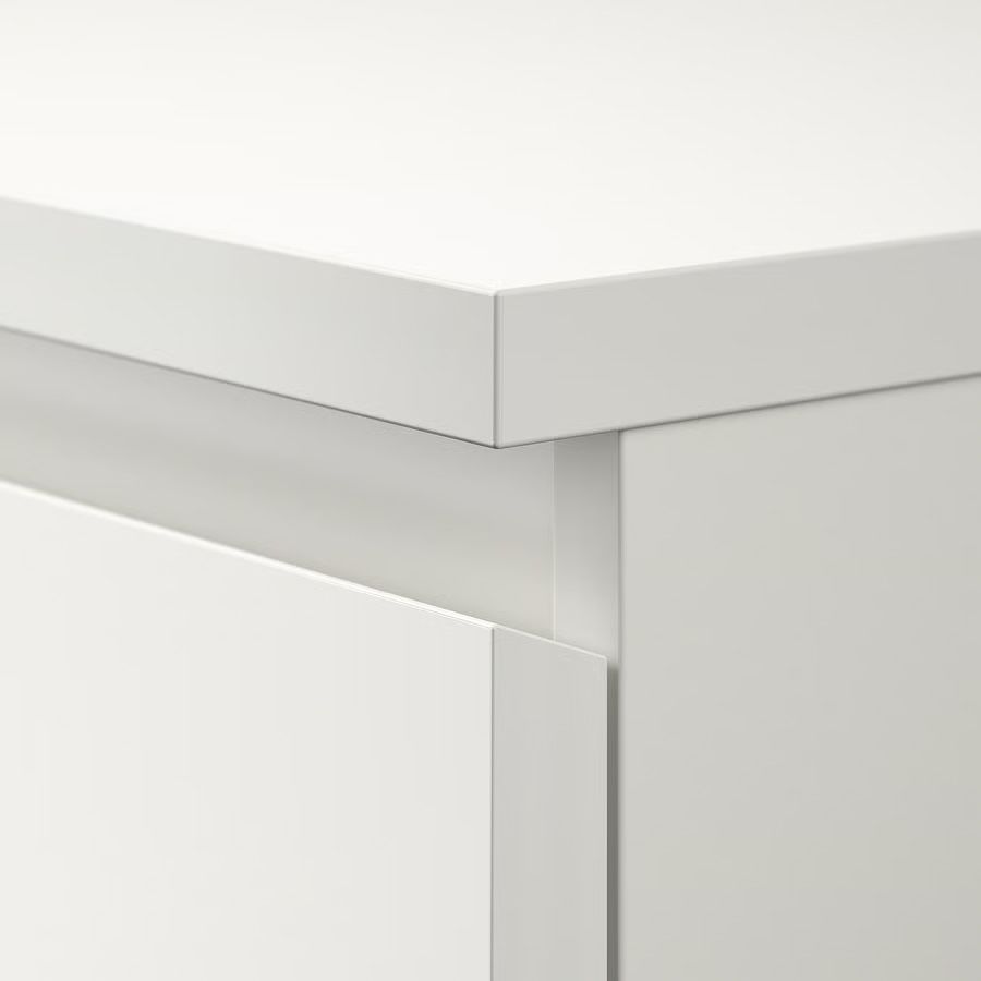 Ikea Cassettiere: IKEA MALM Nachttisch / Kommode 2 Schubladen Weiss – Nuovo (secondo la descrizione) da Hünenberg See venduto da misterblee 2