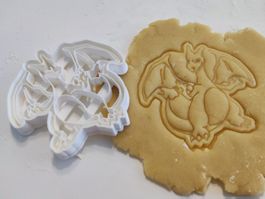 Pokemon Glurak / Charizard Ausstechform Guetzliausstecher