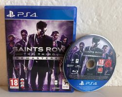 Saints Row The Third Remastered PS4 Spiel guter Zustand