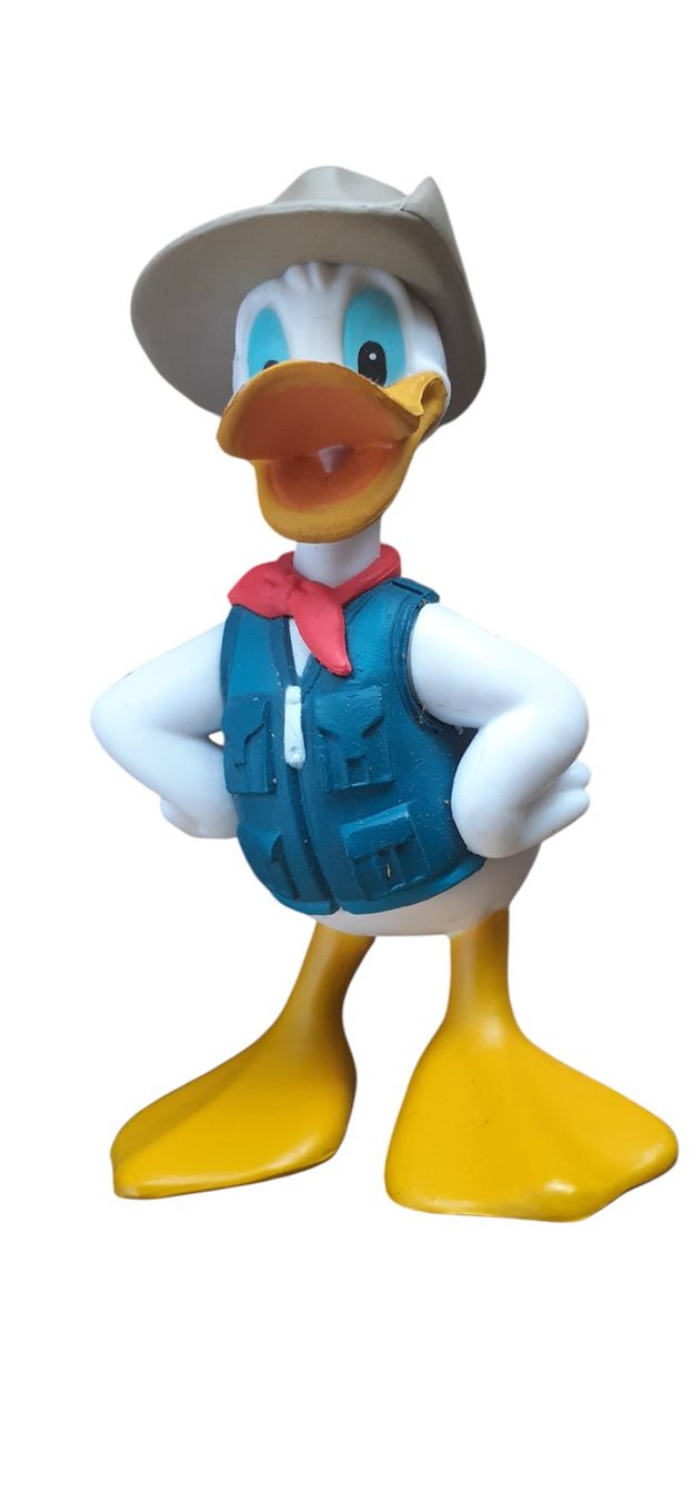 Disney Statuette: Donald Duck auf Safari – Usato da Mörschwil venduto da lindaswunderkiste