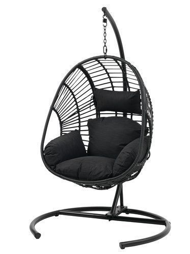 Poltrone pensili da giardino: Hängesessel schwarz (NEU/VERPACKT) – Usato da Zürich venduto da RETRO_FEARLESS