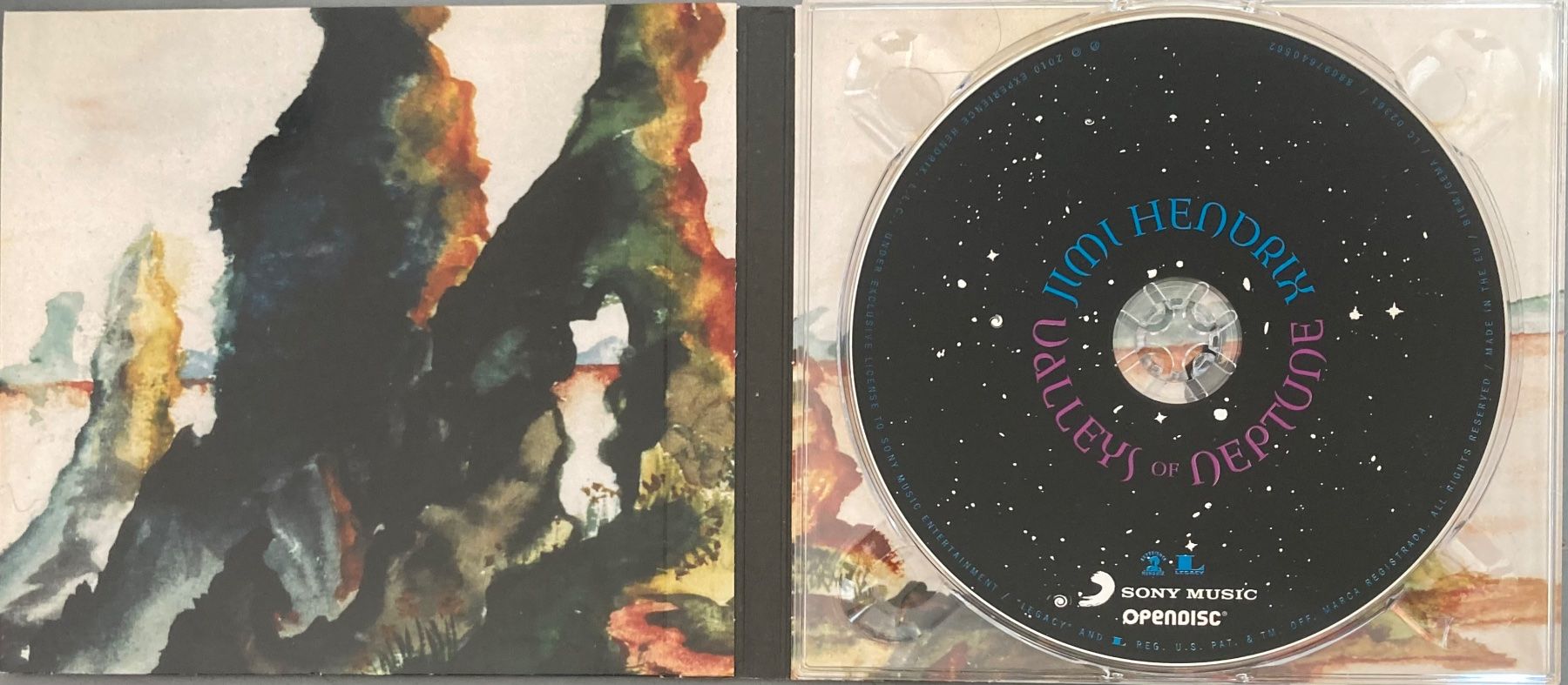 CDs: JIMI HENDRIX - VALLEYS OF NEPTUNE – Gebraucht aus Poliez-Pittet von Newtown-Records 2