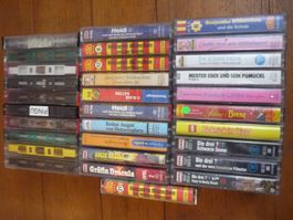 31x MC Hörspiel - Kinderkassetten Top Sammlung Geschichten