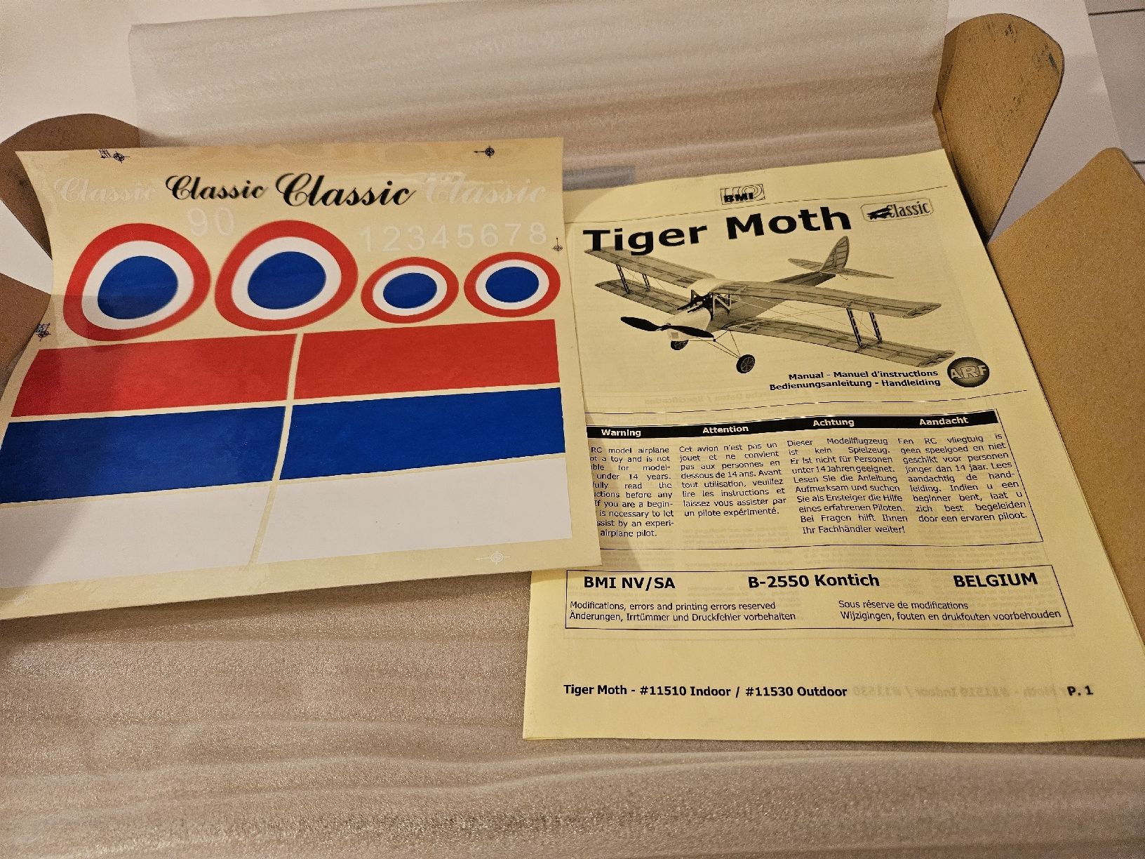 Modellismo RC: TIGER MOTH – Nuovo (secondo la descrizione) da Ostermundigen venduto da Msmash 2