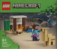 LEGO MINECRAFT 21251 STEVE'S DESERT EXPEDITION  new‪‪