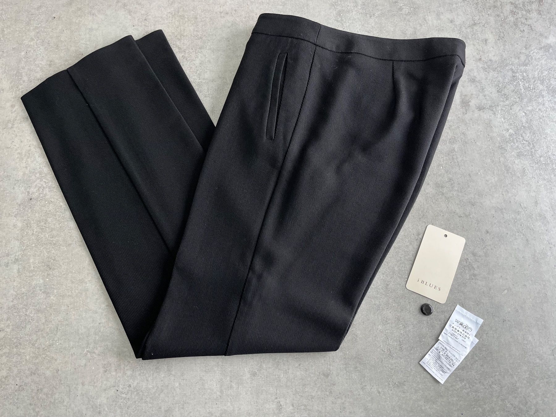 Pantaloni: IBLUES Hose schwarz Gr. 38 – Usato da Zollikofen venduto da spunk65