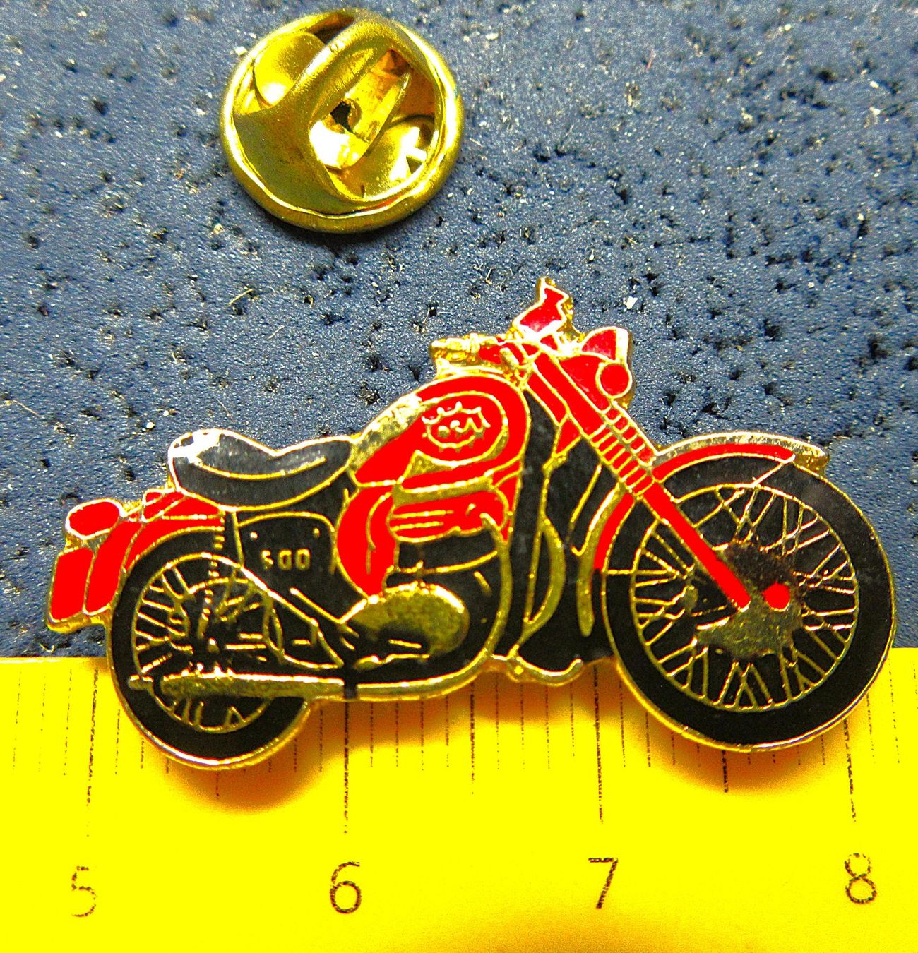Placchette & Badge: BSA BRITISH MOTOR-CYCLES PIN GLASIERT – Usato da Ettingen venduto da Hausi4711