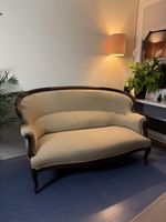Antikes Sofa Louis-Philippe-Stil, Holzrahmen, 170cm