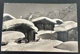 Fafleralp im Lötschental im Winter 