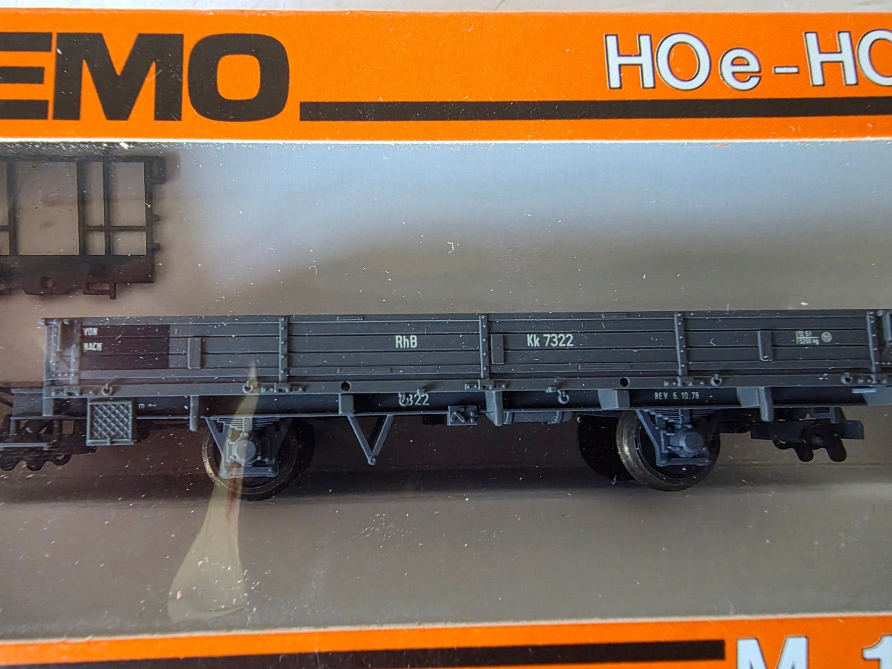 Bemo Modellini di ferrovie: 6 Stück verschiedene RhB Güterwagen – Nuovo (secondo la descrizione) da Seuzach venduto da Loeckeli01 3