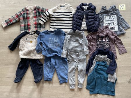 14-tlg. Winterpaket Baby Junge Gr. 80 