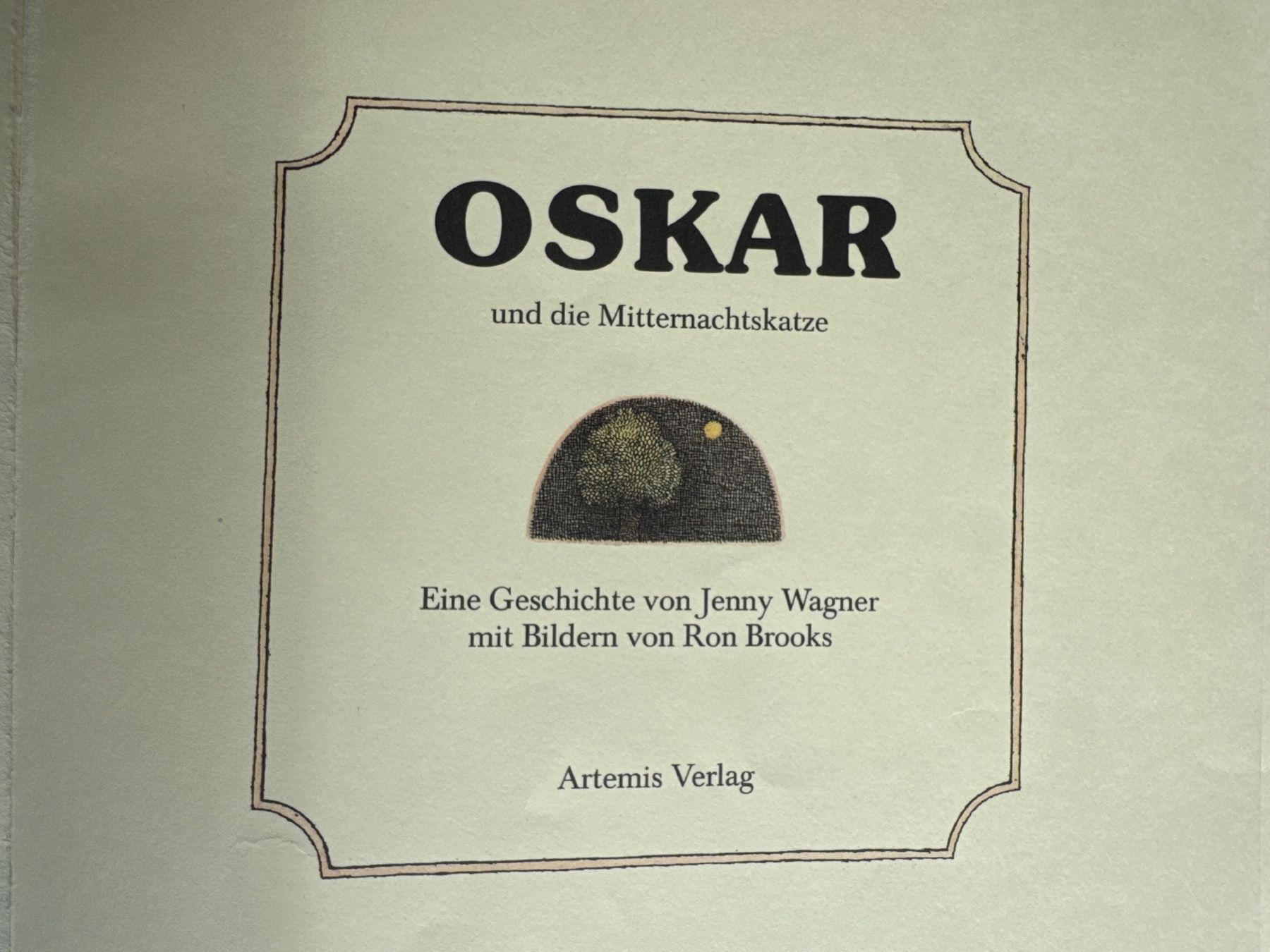 Libri: Oskar und die Mitternachtskatze - Ron Brooks – Usato da Aarau venduto da Kilauea 2