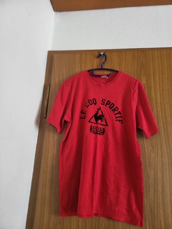 T-shirt Le Coq Sportif rouge, taille M – Super affaire!