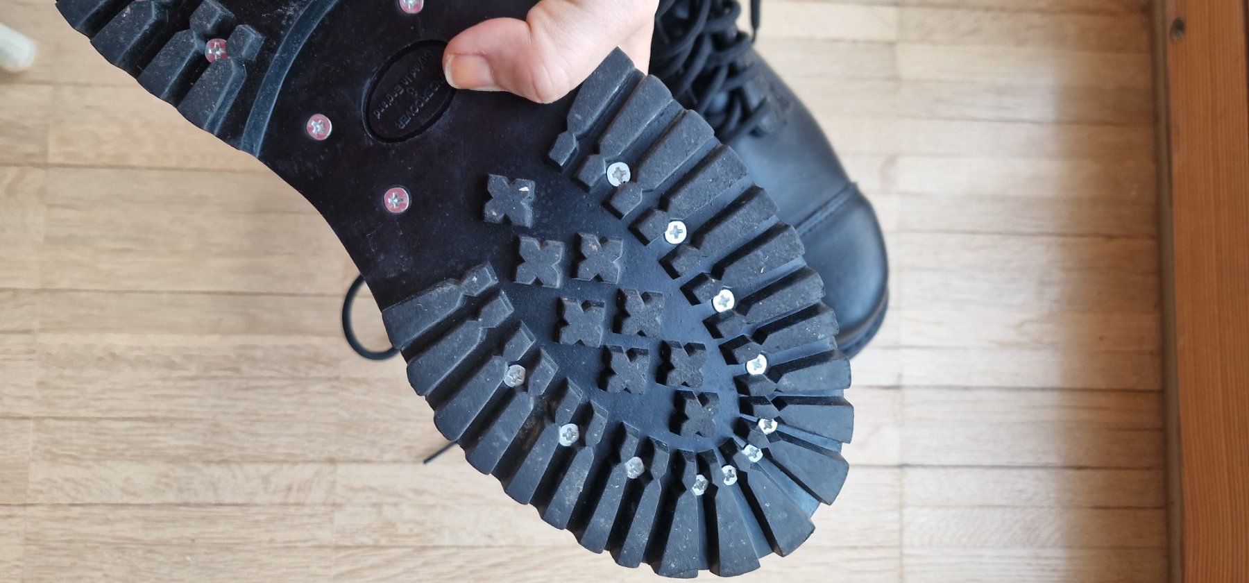 Scarpe da uomo: Schwarze "Undercover" Männer-Lederstiefel, einmal getragen – Usato da Aarau venduto da LindaSommer78 3