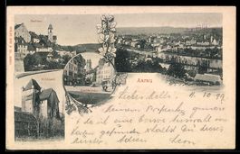 AK Aarau, Schlössli, Halden, Stadtkirche