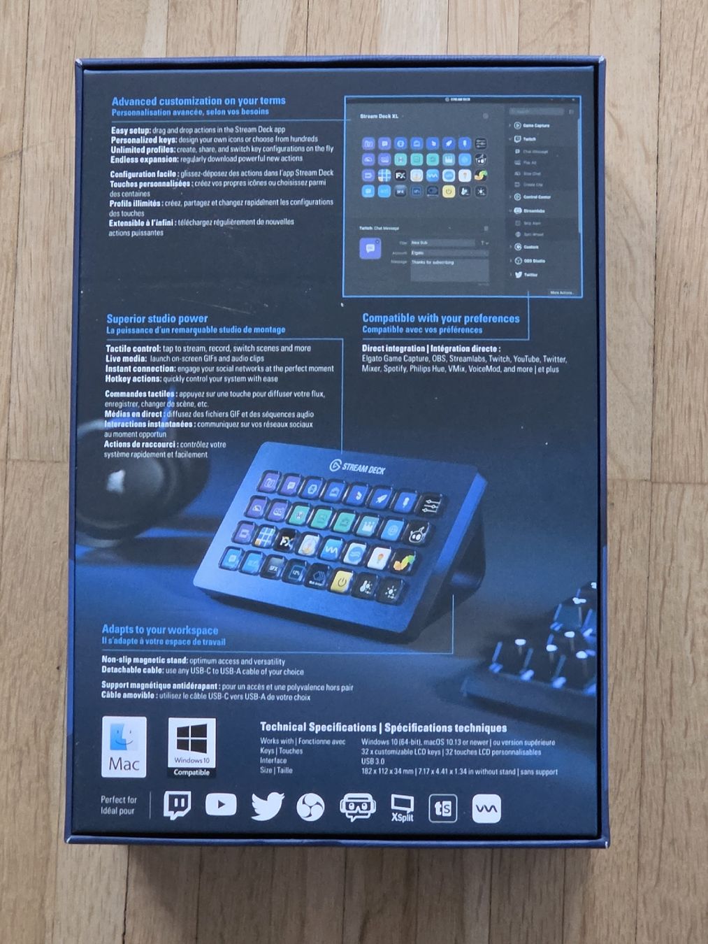 Console di mixaggio: Elgato Stream Deck XL, wenig gebraucht! – Usato da Aesch BL venduto da immon 5