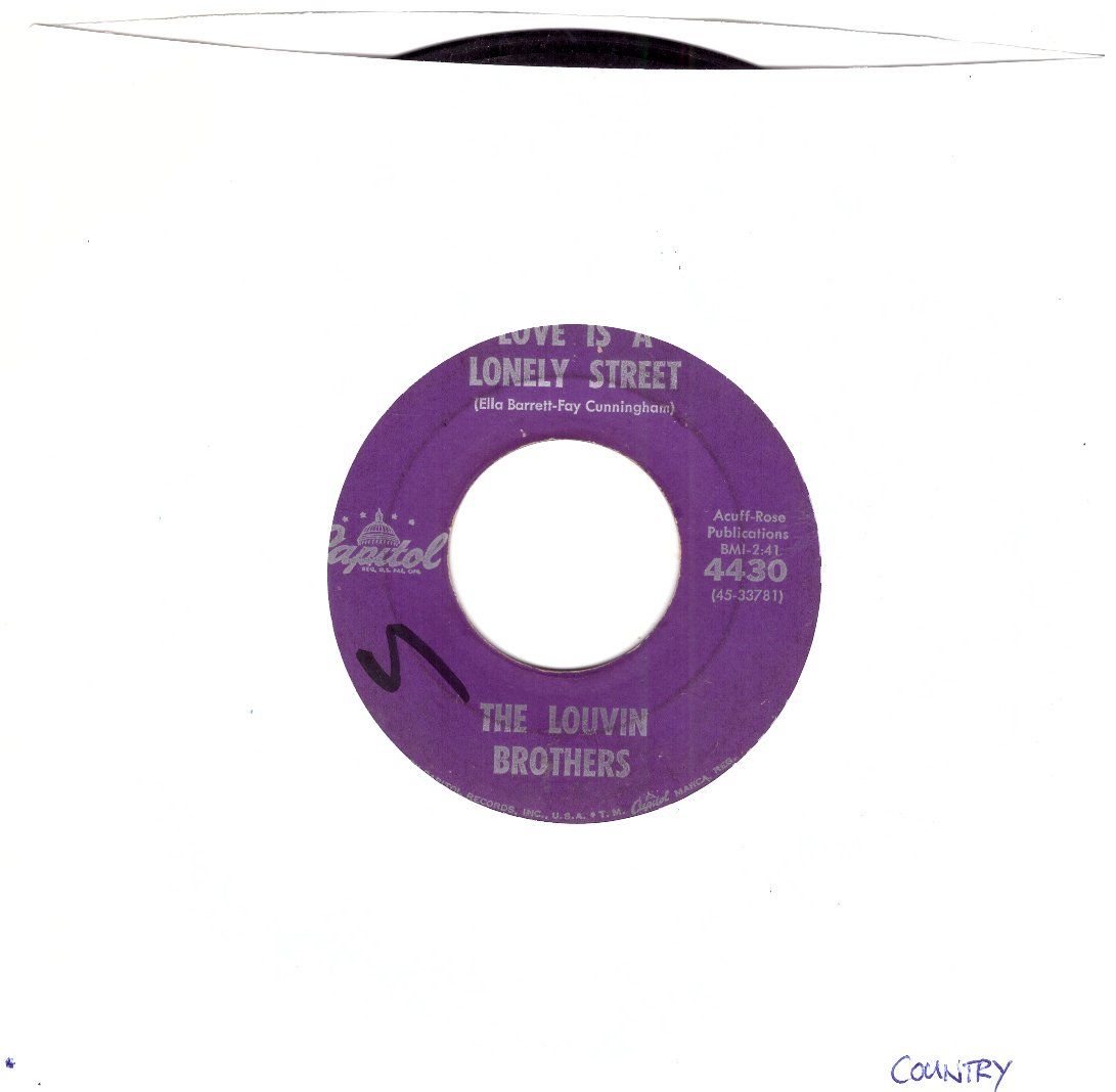 Dischi in vinile: THE LOUVIN BROTHERS – Usato da Bassersdorf venduto da house-of-vinyl