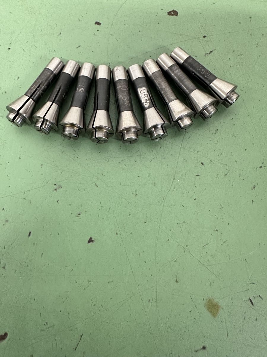 Schaublin Tutti gli attrezzi: Schaublin F6 spanzangen, 9 stk – Usato da Aarberg venduto da SNMachines 2