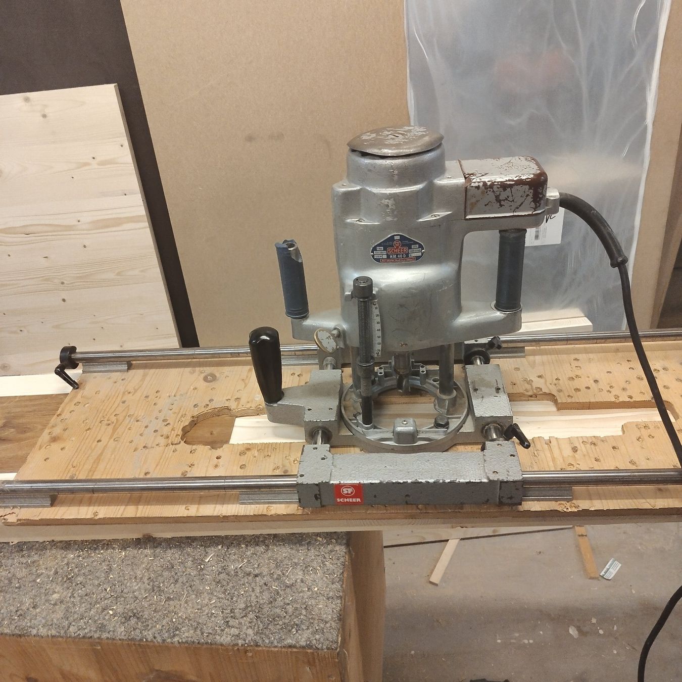 Toutes les machines: Treppenoberfräse Scheer – D'occasion à Herisau par kernbo