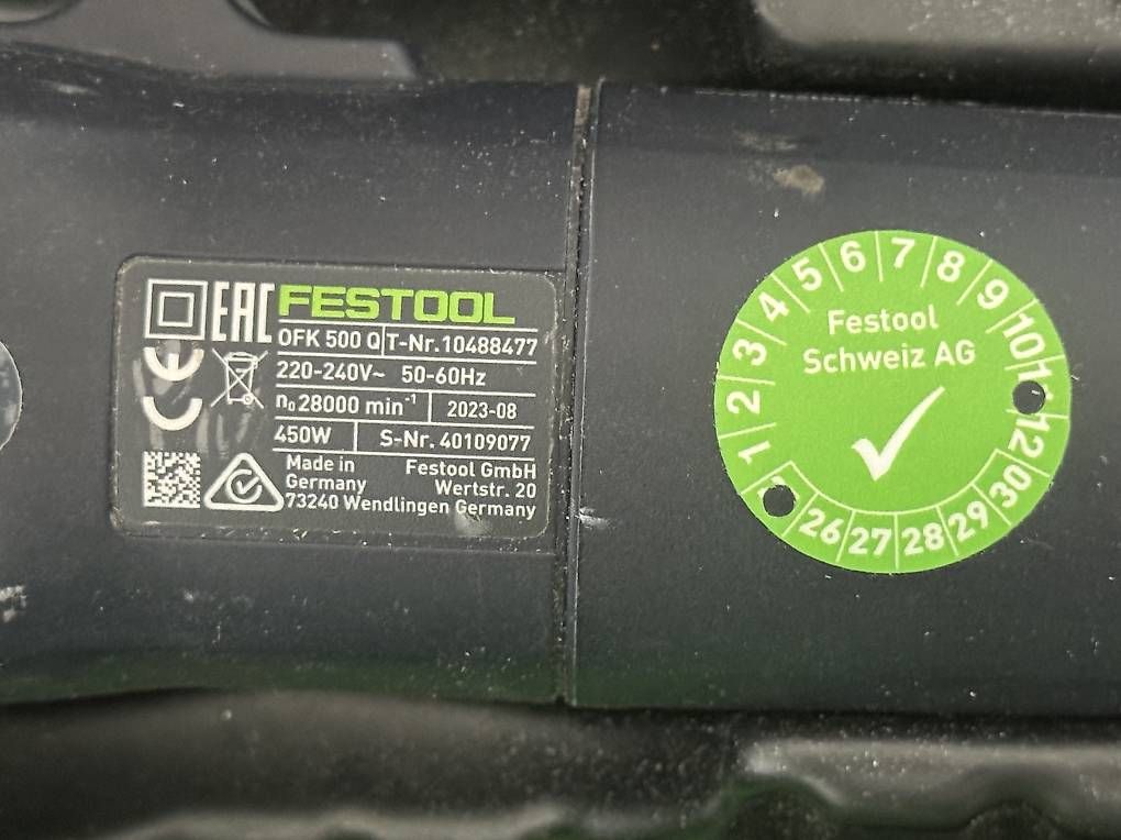 Festool Alle Maschinen: Festool OFK 500 – Gebraucht aus Biel/Bienne von Rafus 2