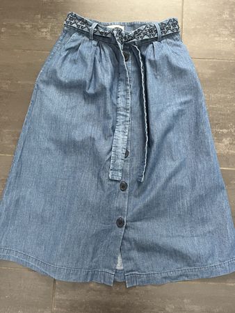 & other stories Jeansrock Gr. 34 mit Guertel - Top Zustand!