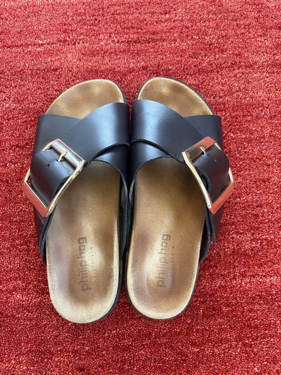 Scarpe da donna: Philip Hog Sandalen, Grösse 38, Leder  – Usato da Dietikon venduto da Mopsyl 1