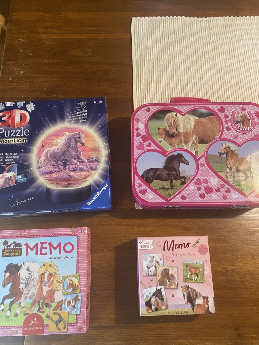 Puzzle: 2 mal memory und 2 mal puzzle – Usato da Niederwangen BE venduto da Sery-G