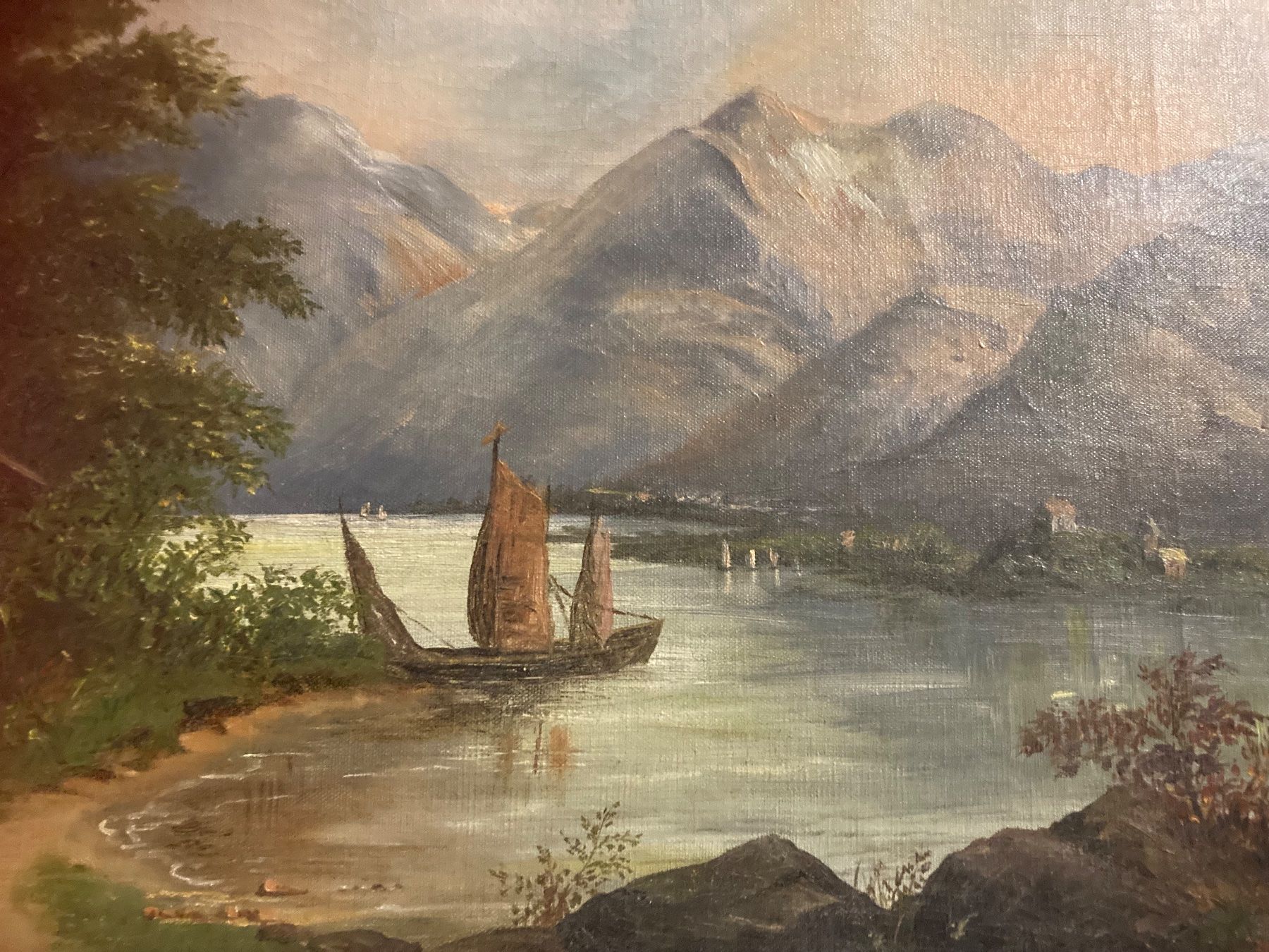 Dipinti: Antikes Ölbild - Gemälde – Usato da zürich venduto da papalapa 2