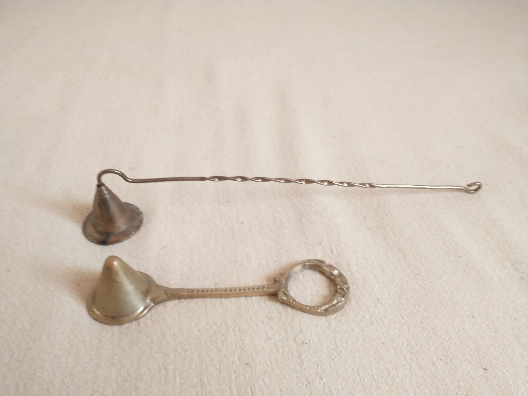 Portacandele: Kerzenlöscher Set, Vintage Messing – Usato da Löhningen venduto da Chimae67 1