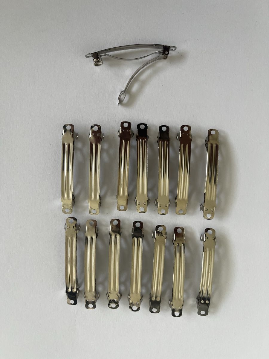 Accessori per capelli: Lot de 15 barrettes à cheveux 5 cm – Nuovo (secondo la descrizione) da Champlan venduto da Cjayretro