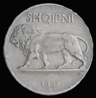 ALBANIEN 1/4 LEKU 1927 *RAR*