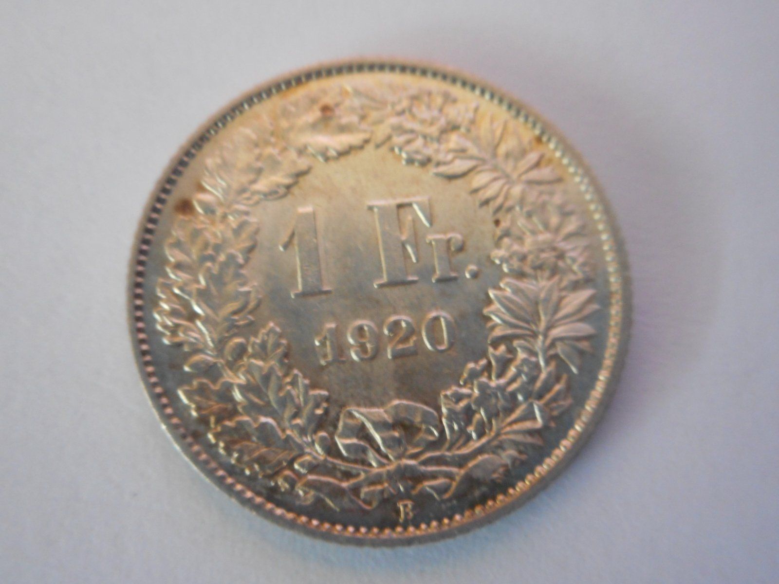 Tutti le monete: 1 Fr. 1920 silber  unz mit Patina – Nuovo (secondo la descrizione) da Kriegstetten venduto da pizlad2010 1