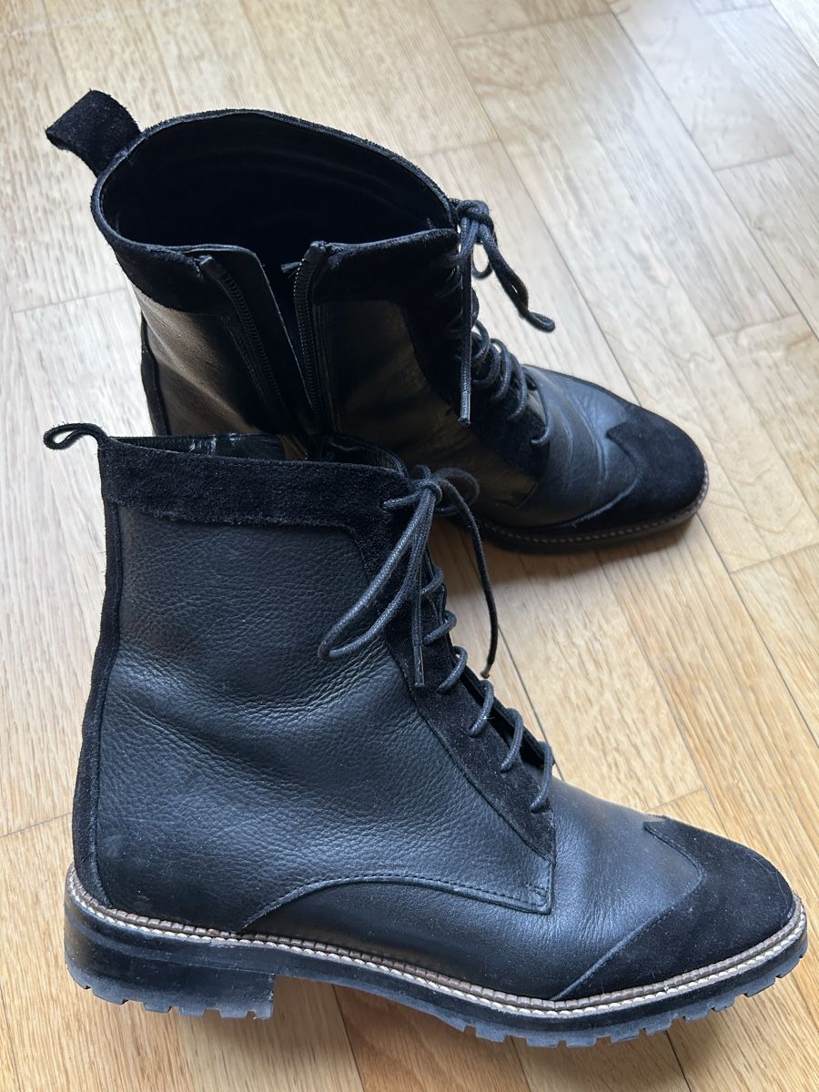 Navyboot Chaussures femmes: Lederstiefeletten von Navyboot, Gr. 37 – D'occasion à Basel par MyAn 1