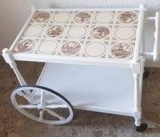 Vintage Servierwagen, Teewagen, Ablage usw. Shabby Chic