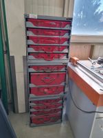 26. BETRA Werkzeugschrank mit 11 herausnehmbaren Koffern