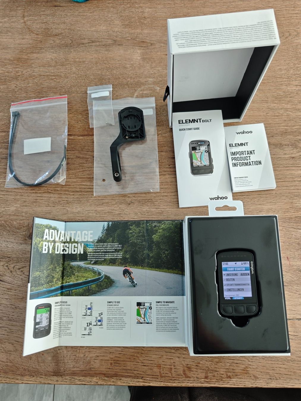 Wahoo Computer & Messgeräte: Wahoo ELEMNT Bolt V2 GPS Velo Computer – Gebraucht aus Tägerig von Pollo83