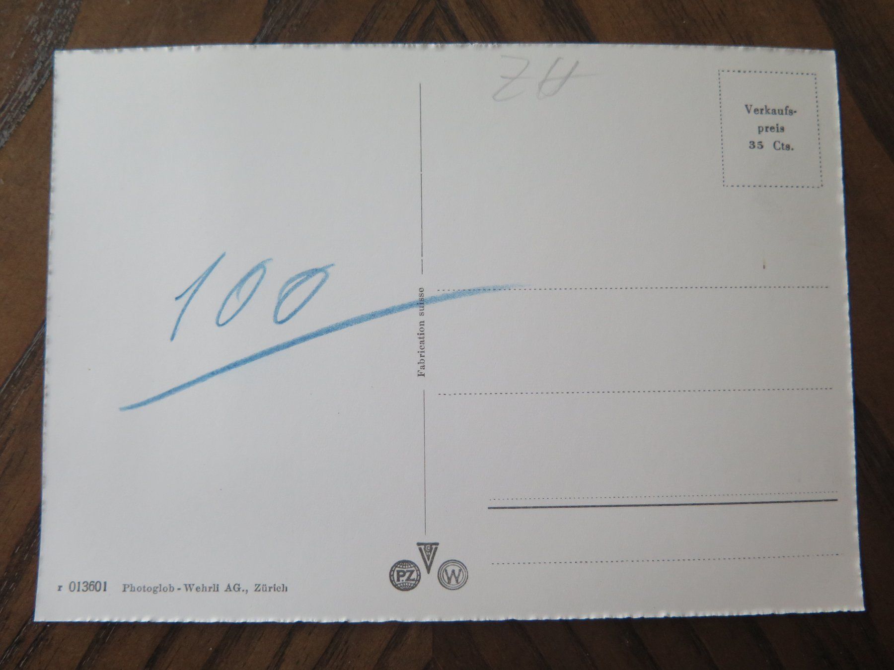 Cartoline postali: ZÜRICH - HEURIED – Usato da Wittenbach venduto da lipasal 1