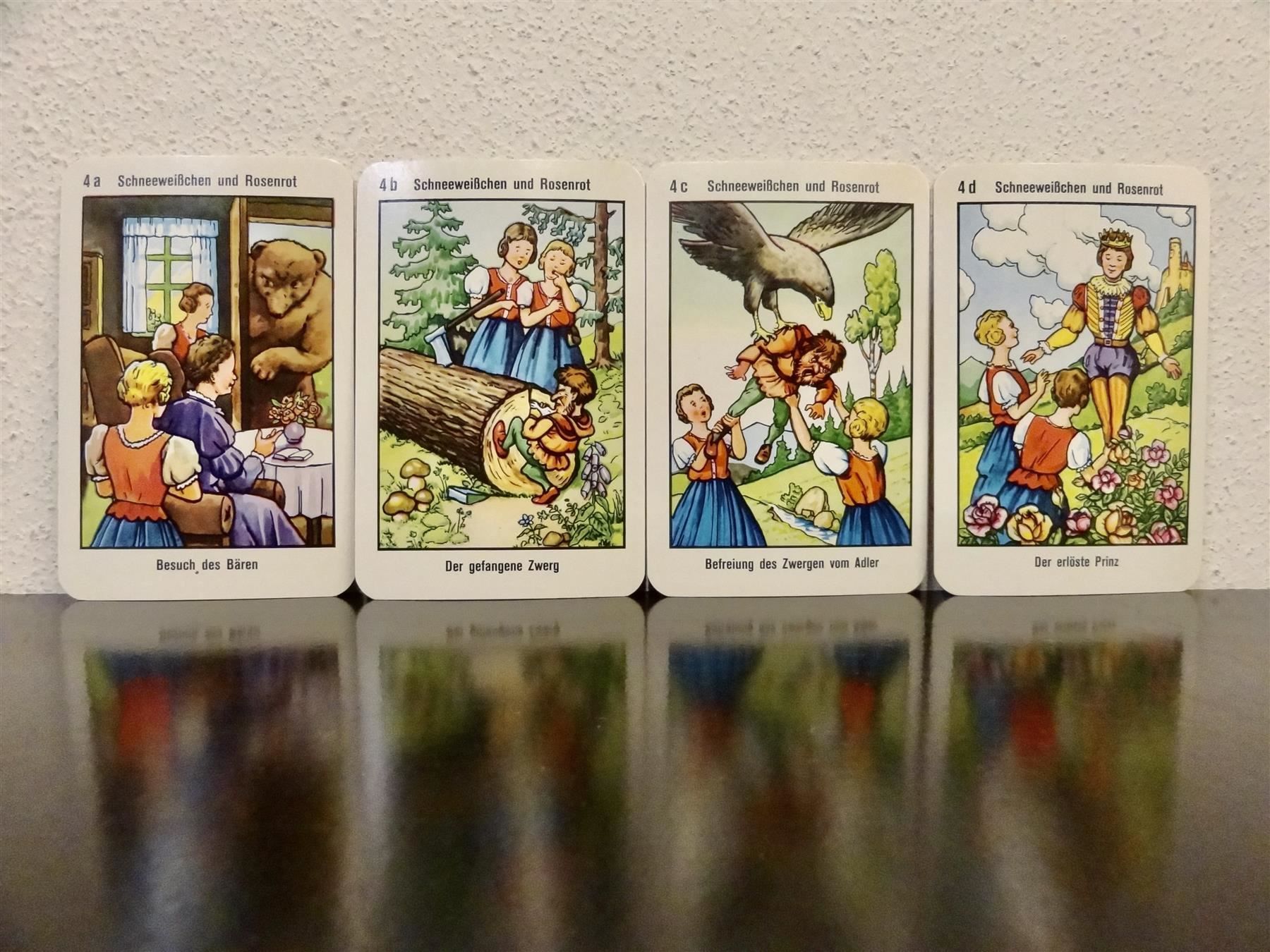 Giochi: schönes altes Quartett MÄRCHEN – Usato da Kerzers venduto da wisaundso 6