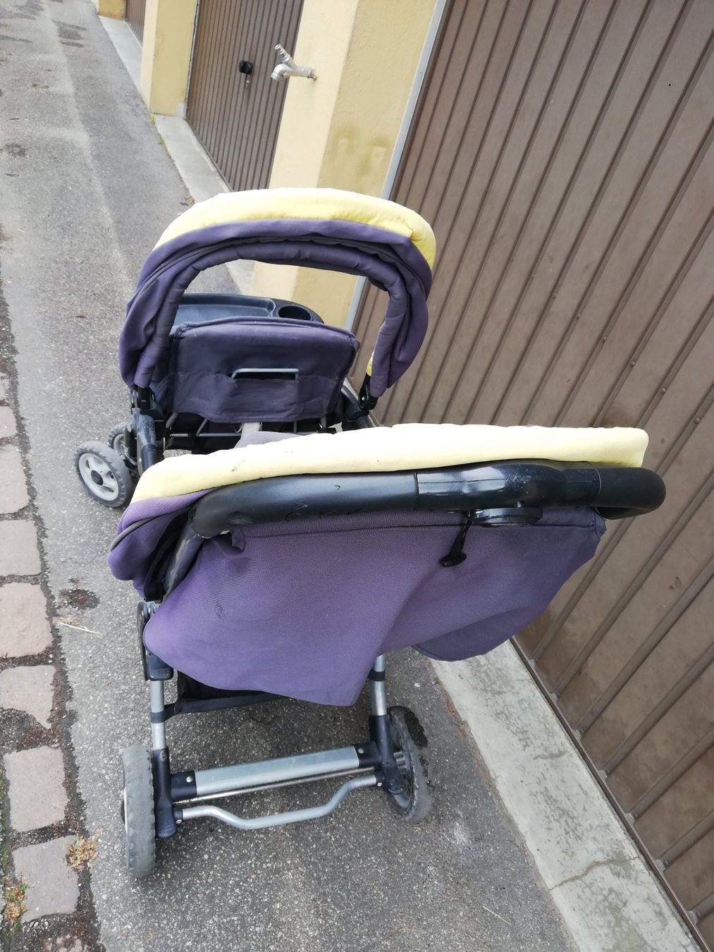 Kinderwagen: Twin Kinderwagen – Gebraucht aus Fahrweid von Bkk1 2