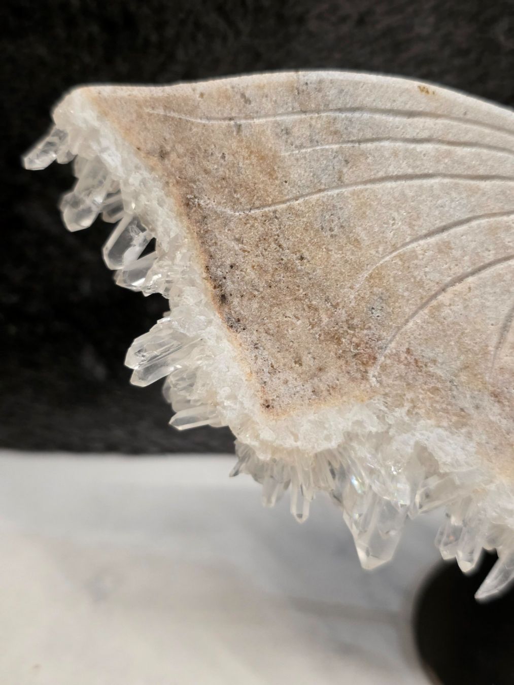 Mineralien & Heilsteine: Chrysanthenum Quarz Schmetterling C – Neu und originalverpackt aus Matzingen von Shay_Crystalz 1