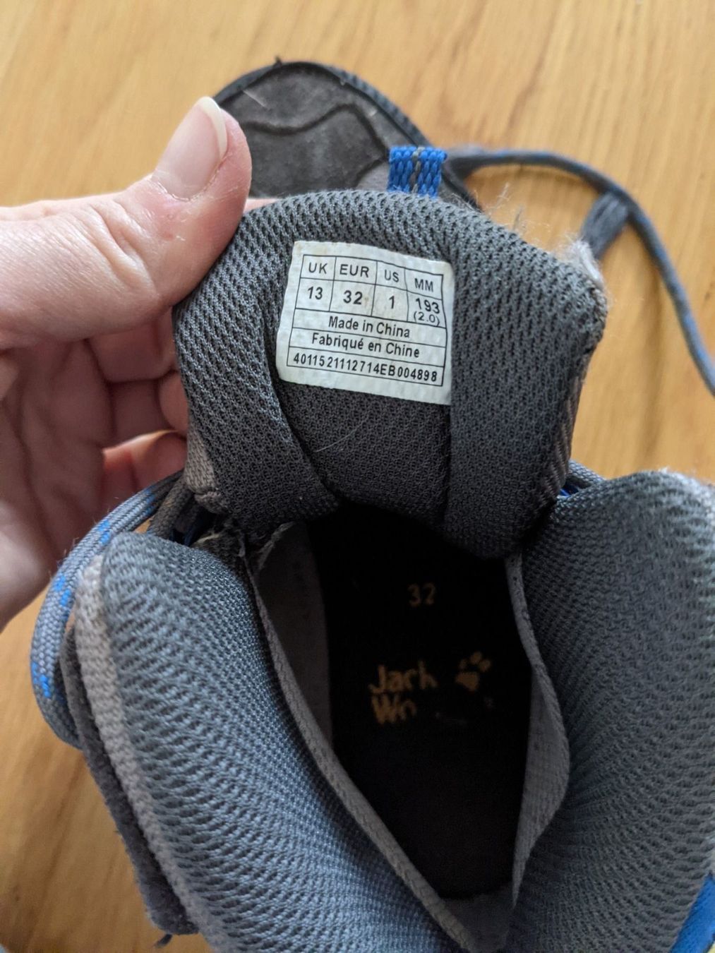 Jack Wolfskin Scarpe per ragazzi: Wanderschuhe für Kinder Jack Wolfskin Gr.32 – Usato da Sutz venduto da Rawypp 4