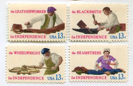 Briefmarken "Berufe". USA