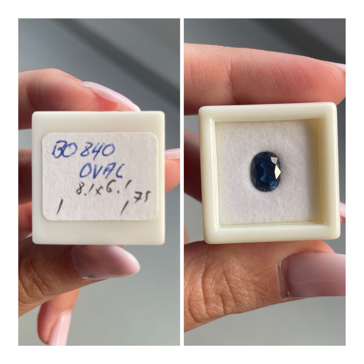 Pietre preziose: Gemstone Blue Sapphire Oval 1.71ct – Nuovo (secondo la descrizione) da Bazenheid venduto da hat_96
